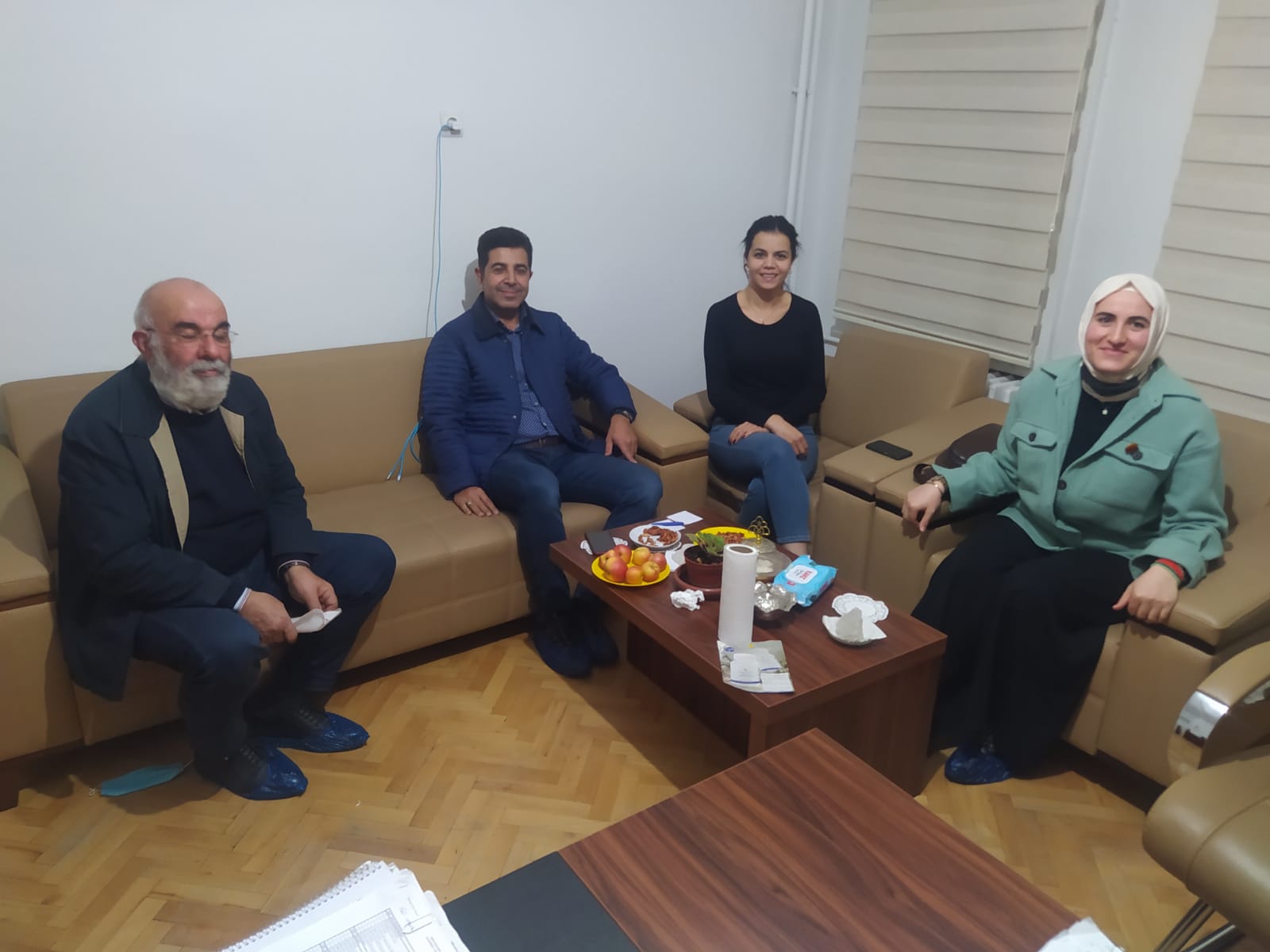 KAYSERİ BÜYÜK ŞEHİR GAZETECİLER CEMİYETİ BAŞKANI SAYIN MEHMET UZEL BEYİN ZİYARETİ